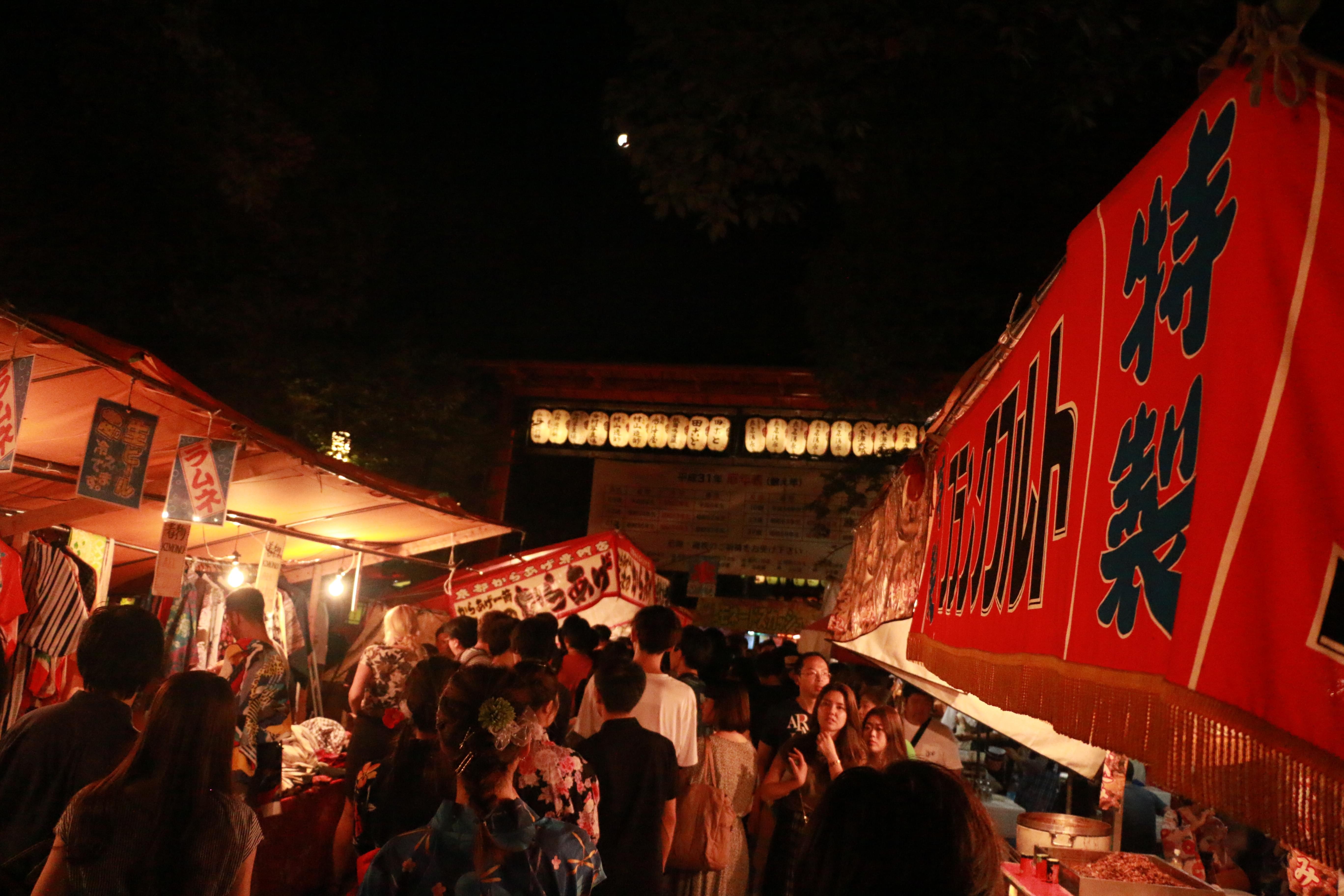 祭典就是卖吃的(大嘘)